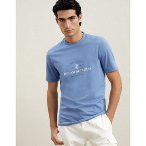 Brunello Cucinelli Multicolor Cotton Men's T-Shirt